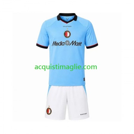 Divisa di Calcio Feyenoord Rotterdam Bambino Trasferta 2026/2027